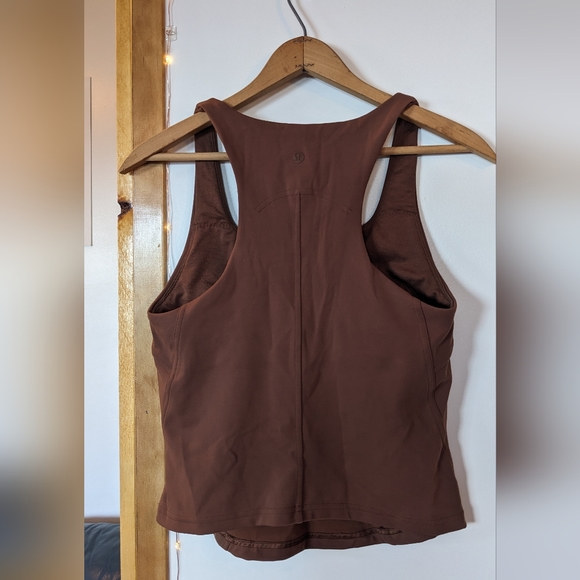 lululemon Instill Tank - Roasted Brown SZ 8 - Picture 2 of 3